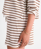 Vineyard Vines Women's Dreamy Jersey Pullover - Coconut/White Cap