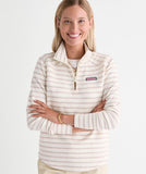 Vineyard Vines Women's Dreamcloth® Striped Shep Shirt® - Coconut/Marshmallow Stripe