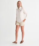 Vineyard Vines Women's Dreamcloth® Striped Shep Shirt® - Coconut/Marshmallow Stripe