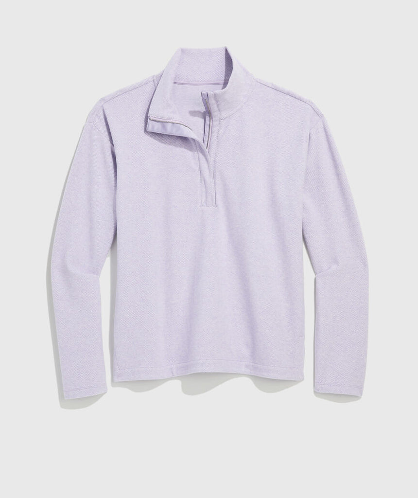Vineyard Vines Women's Calmwater Quarter-Zip - Lilac Breeze