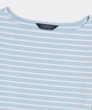 Vineyard Vines Deluxe Long Sleeve Boatneck Tee - Del Mar Blue