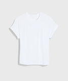 Vineyard Vines Women's Slub Jersey Pullover Tee - White Cap