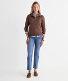 Vineyard Vines Women's Dreamcloth® Quarter Zip - Coconut