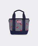 Vineyard Vines Embroidered Mini Heritage Tote - Gingham Lobster