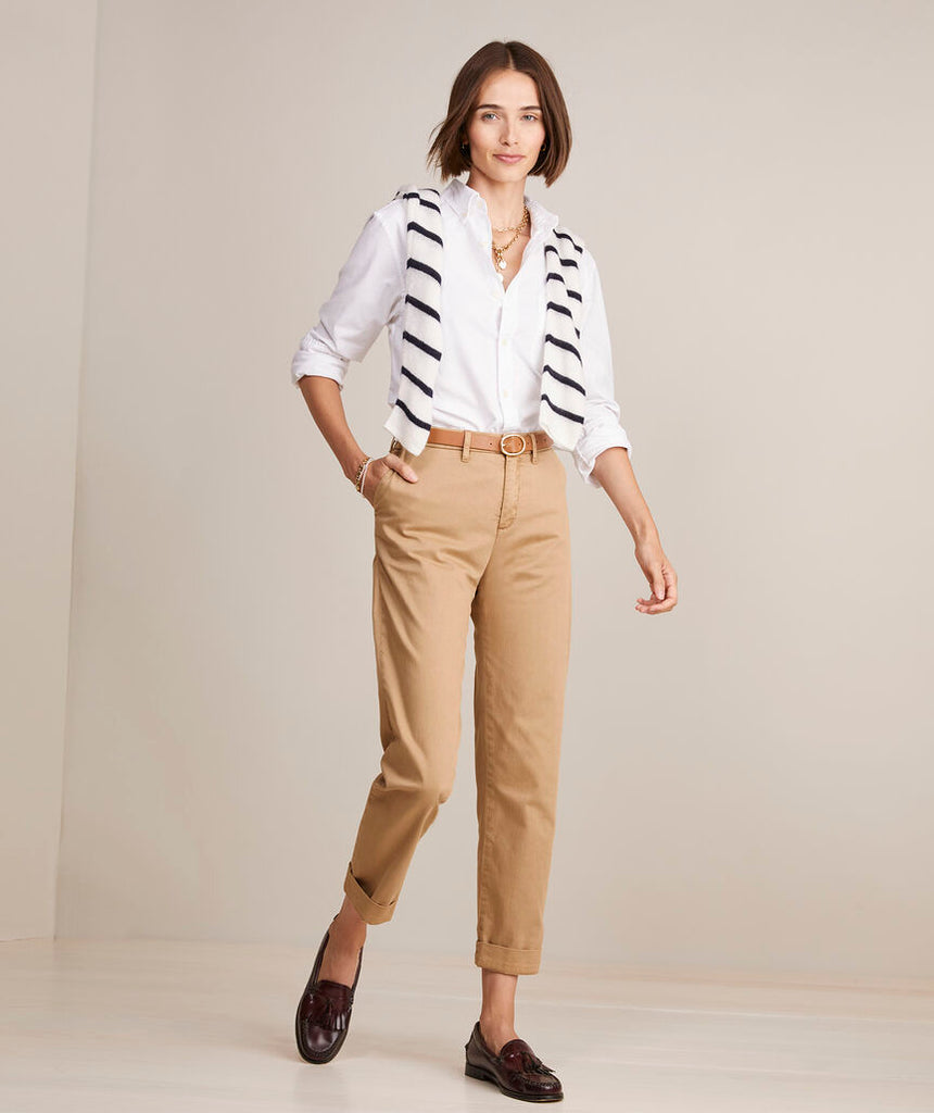 Vineyard Vines Women's Classic Chinos - Officer Khaki