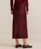 Vineyard Vines Women's Silky Slip Skirt - Crimson