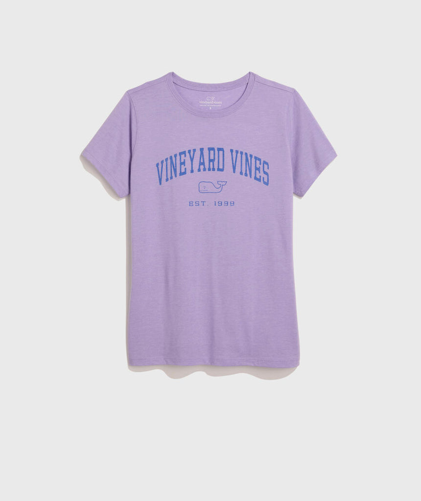 Vineyard Vines Women's Heritage vineyard vines Dunes Tee - Freesia Heather
