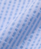 Vineyard Vines Women's Savannah Popover Harbor Top - Seersucker Jake Blue
