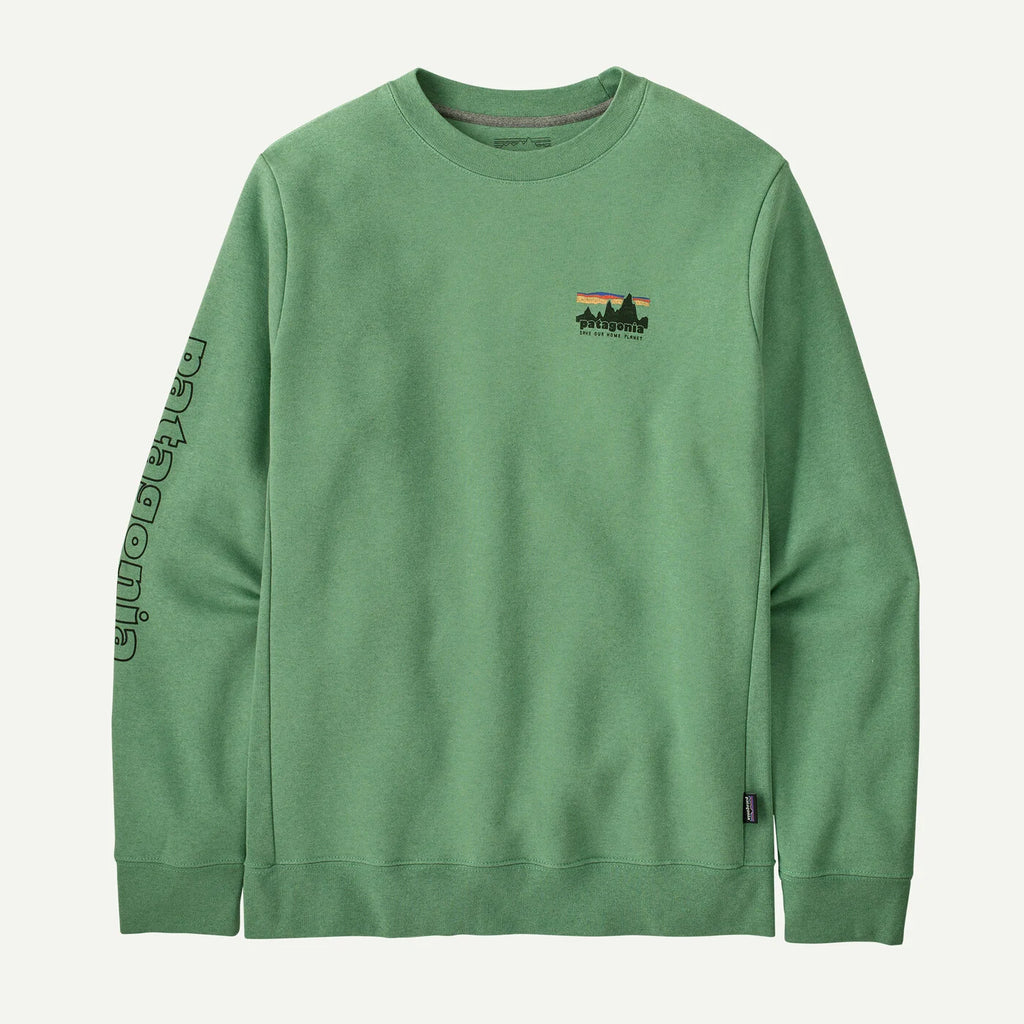 Patagonia '73 Skyline Uprisal Crew Sweatshirt - Ellwood Green