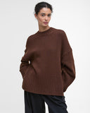 Barbour Women's Sophia Crew Neck Jumper - Vicuna