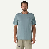 Patagonia Men's Casting Logo Responsibili-Tee® - Thermal Blue