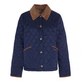 Barbour 30th Anniversary Cropped Liddesdale Quilted Jacket - Navy