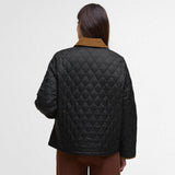 Barbour Icons Women's Cropped Liddesdale Quilted Jacket - Black