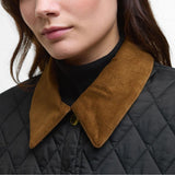 Barbour Icons Women's Cropped Liddesdale Quilted Jacket - Black