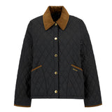 Barbour Icons Women's Cropped Liddesdale Quilted Jacket - Black