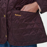 Barbour Women's Annandale Quilted Jacket - Black Cherry