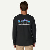 Patagonia Men's Long-Sleeved Home Water Trout Responsibili-Tee® - River Rock Green