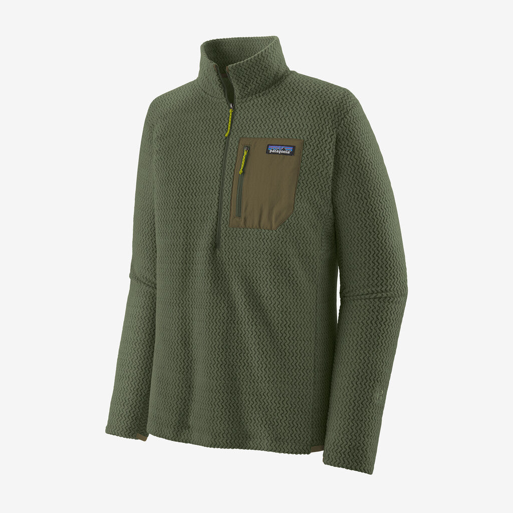 Patagonia Men's R1® Air Zip-Neck - Torrey Pine Green