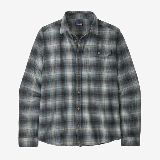 Patagonia Men's Long-Sleeved Cotton in Conversion Lightweight Fjord Flannel Shirt - Avant: Nouveau Green