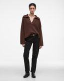 Barbour Women's Robyn V-Neck Jumper - Vicuna