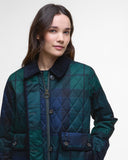 Barbour Women's Loudon Tartan Quilted Jacket - Blackwatch Tartan