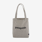 Patagonia Recycled Market Tote - Fitz Roy Icon: Farrier Stripe Forge Grey