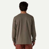 Patagonia Men's Shop Sticker Pocket Responsibili-Tee - Current Blue