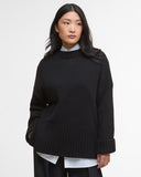 Barbour Women's Sophia Crew Neck Jumper - Black