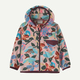 Patagonia Baby Micro D® Snap-T® Fleece Jacket - Hopes and Blooms: Fuzzy Mauve