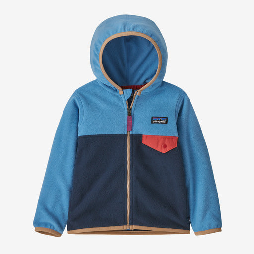 Patagonia Baby Micro D® Snap-T® Fleece Jacket - New Navy w/Blue Bird