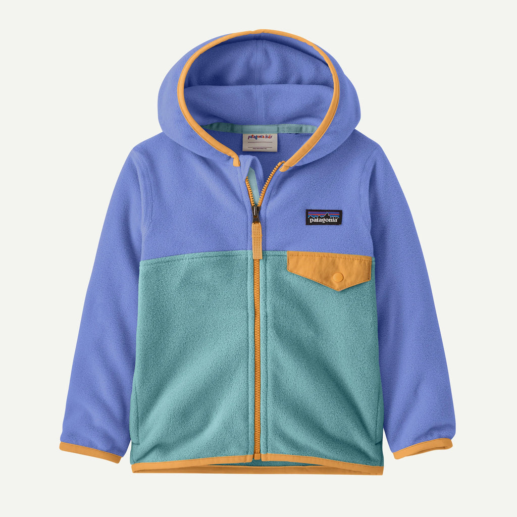 Patagonia Baby Micro D® Snap-T® Fleece Jacket - Snowmelt Blue