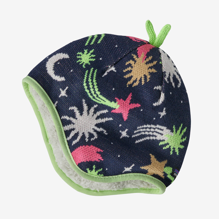 Patagonia Baby Reversible Beanie - Cosmic Sea: New Navy