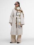 Barbour Hailes Tartan Scarf - Hessian Navy Tartan