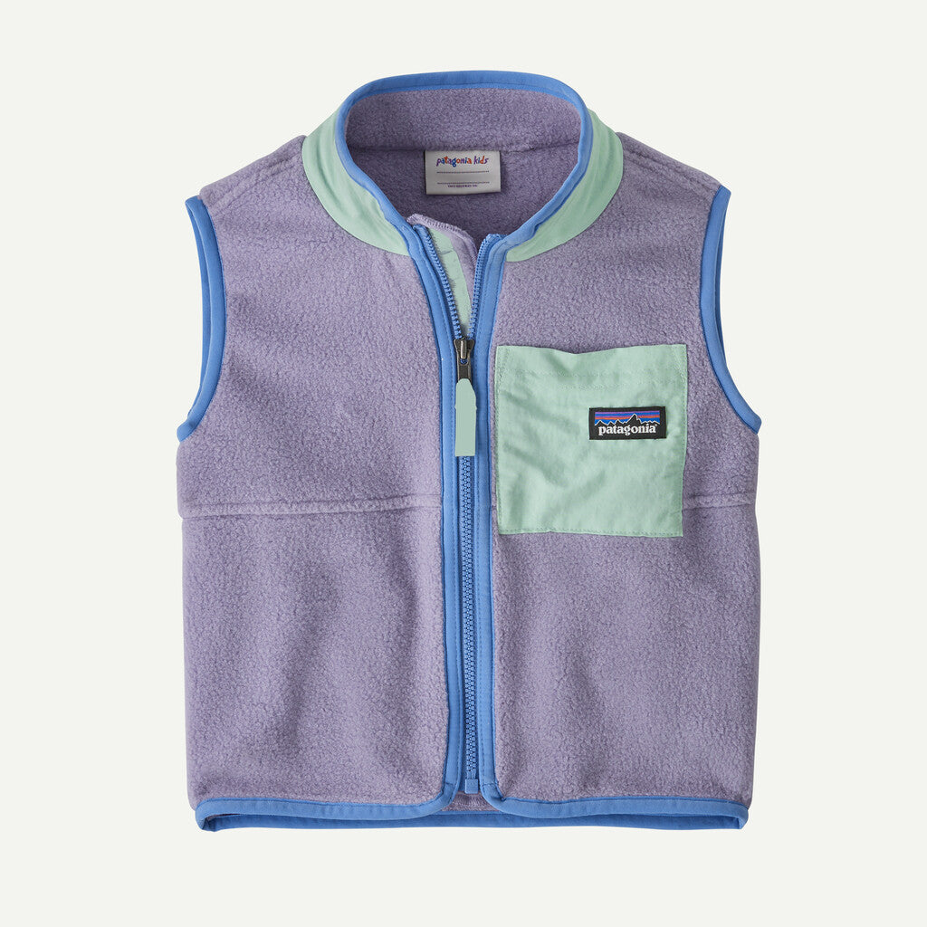 Patagonia Baby Synchilla® Fleece Vest - Concrete Purple