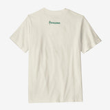 Patagonia Kids' Graphic T-Shirt - Water People Gator: Birch White