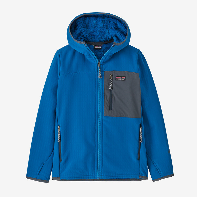 Patagonia Kids' R2® TechFace Hoody - Endless Blue