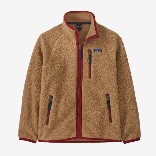 Patagonia Kids' Retro Pile Fleece Jacket - Grayling Brown