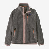 Patagonia Kids' Retro Pile Fleece Jacket - Salt Grey