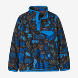 Patagonia Kids' Lightweight Synchilla® Snap-T® Fleece Pullover - Across Oceans: Pitch Blue