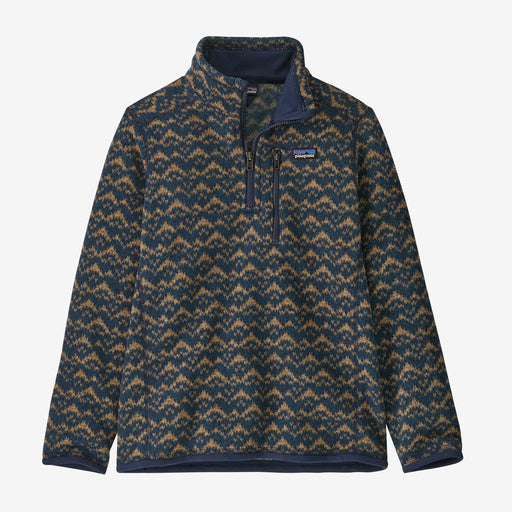 Patagonia Kids' Better Sweater® 1/4-Zip Fleece - Mountain Peak: New Navy