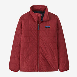 Patagonia Kids' Nano Puff® Brick Quilted Jacket - Wax Red