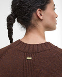 Barbour Women's Sophia Crew Neck Jumper - Vicuna