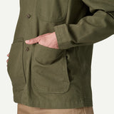 Patagonia Men's Point Reyes Canvas Jacket - Basin Green