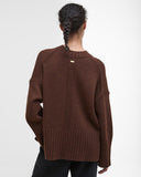 Barbour Women's Sophia Crew Neck Jumper - Vicuna