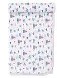 Kissy Kissy Sails n Whales Printed Blanket