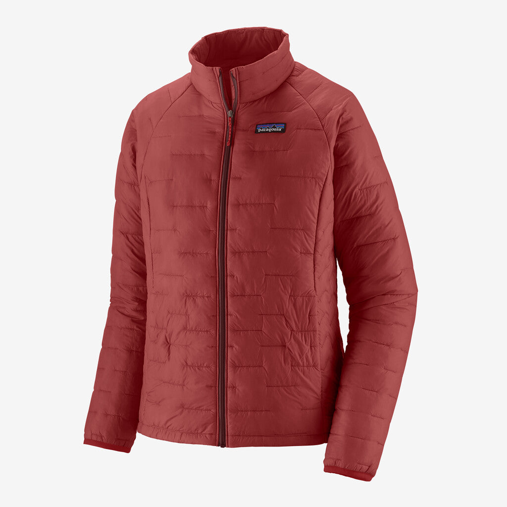 Patagonia Women's Micro Puff® Jacket Oxide Red Krizia Martin