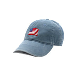 Smathers & Branson American Flag Hat - Steel Blue