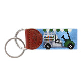Smathers & Branson Beverage Cart Key Fob (Light Blue)