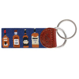 Smathers & Branson Bourbon Bottles Key Fob - Classic Navy