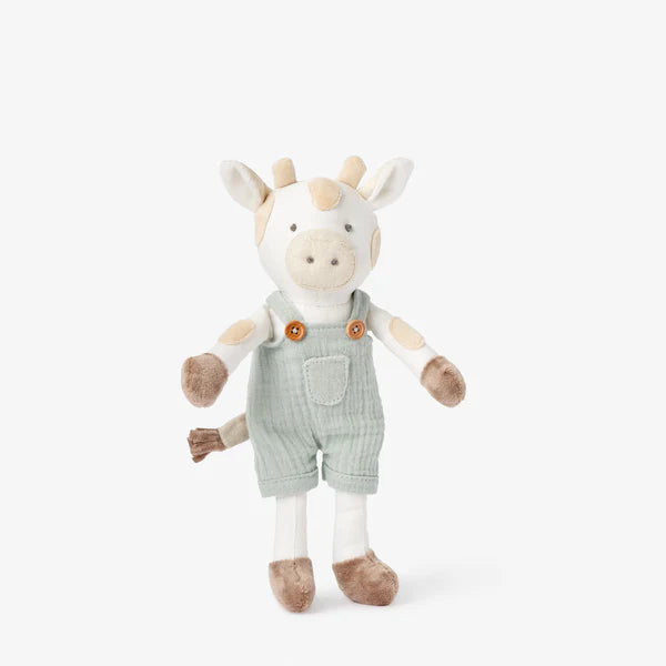 Elegant Baby 10" Charlie The Cow Linen Toy Boxed